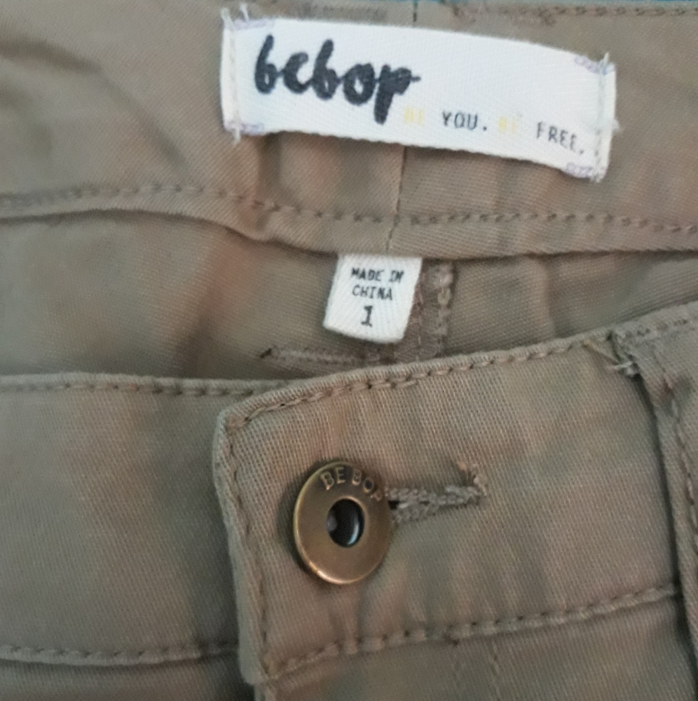 New Bebop khaki Women's pants